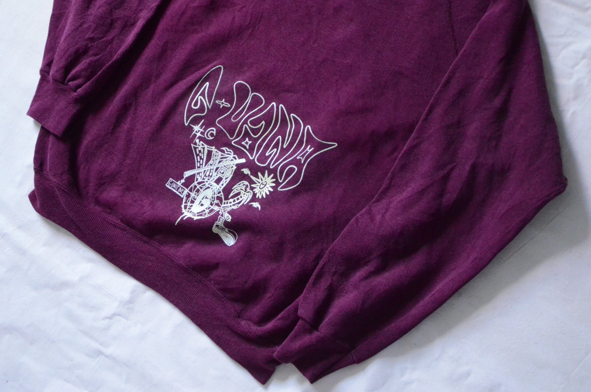 G.UANA Maron 11 Screenprint Sweater